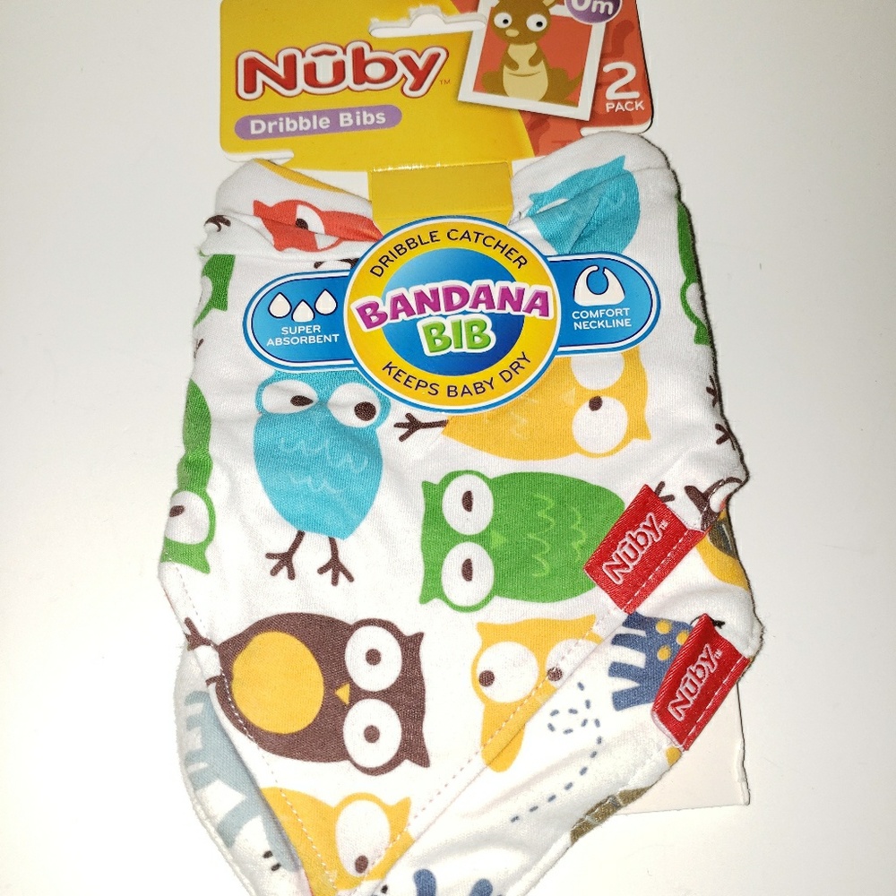 Nuby Dribble Bibs